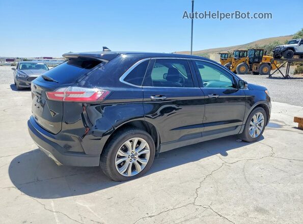 2FMPK4K95NBA39325 2022 FORD EDGE Black Հետևի աջ