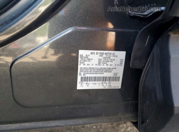 2FMPK4K96GBC23918 2016 FORD EDGE Серый 