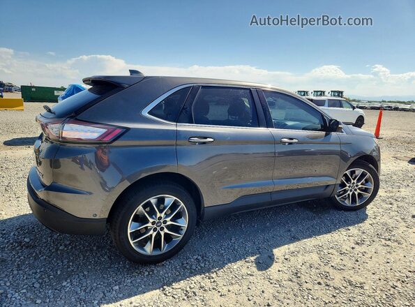 2FMPK4K96HBB10861 2017 FORD EDGE Серый 