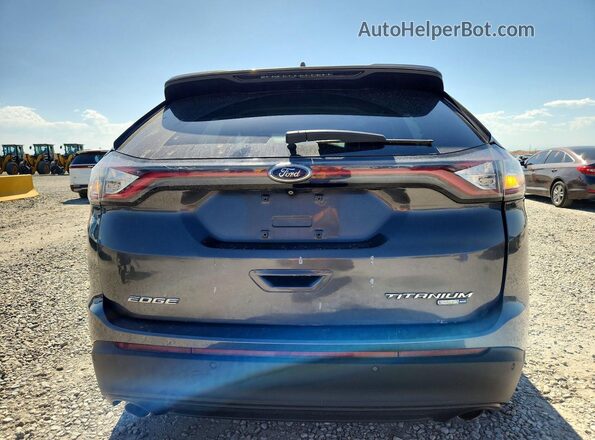 2FMPK4K96HBB10861 2017 FORD EDGE Серый 