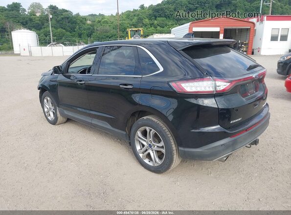 2FMPK4K96HBB29491 2017 FORD EDGE Black Հետևի ձախ