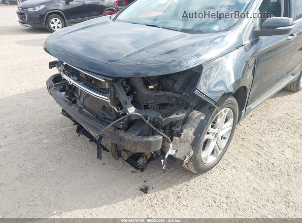2FMPK4K96HBB29491 2017 FORD EDGE Black Դիմացի տեսք
