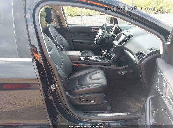 2FMPK4K96HBB29491 2017 FORD EDGE Black Սալոնի դիմացի տեսք