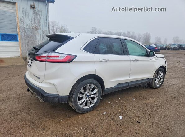 2FMPK4K96KBB30826 2019 FORD EDGE White უკანა მარჯვენა