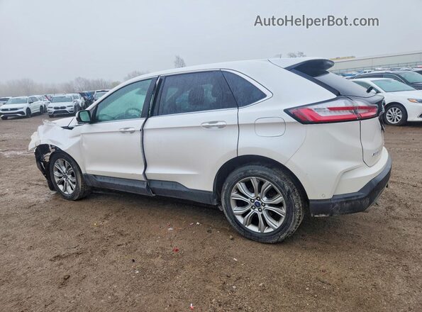 2FMPK4K96KBB30826 2019 FORD EDGE White უკანა მარცხენა