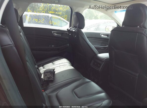 2FMPK4K96KBC55731 2019 FORD EDGE Maroon VIN კოდის სტიკერის ხედი