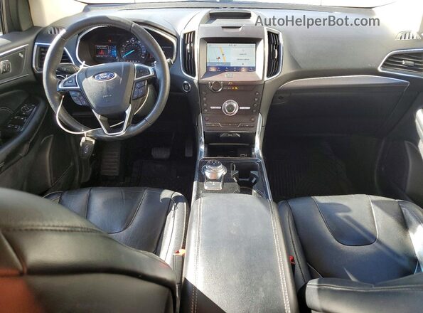 2FMPK4K96LBA43963 2020 FORD EDGE Burgundy წინა პანელის ხედი