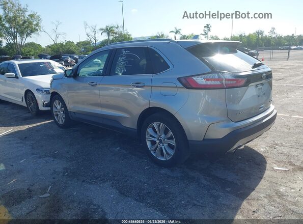 2FMPK4K96LBA71763 2020 FORD EDGE Silver Հետևի ձախ