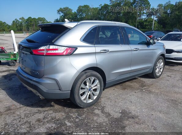 2FMPK4K96LBA71763 2020 FORD EDGE Silver Հետևի աջ