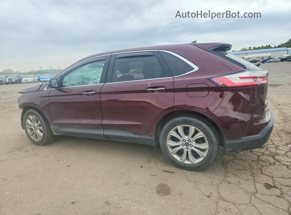 2FMPK4K96LBB63584 2020 FORD EDGE Burgundy 
