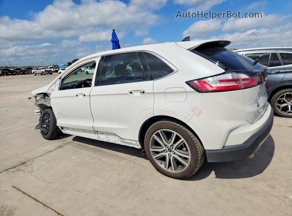 2FMPK4K96MBA08177 2021 FORD EDGE White Rear left