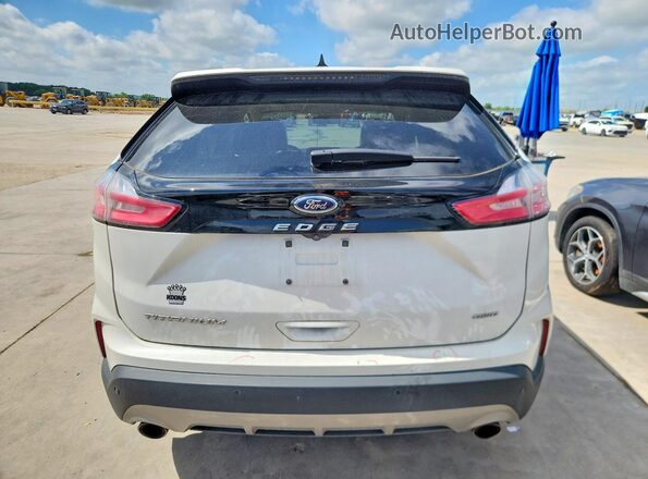 2FMPK4K96MBA08177 2021 FORD EDGE White Rear view