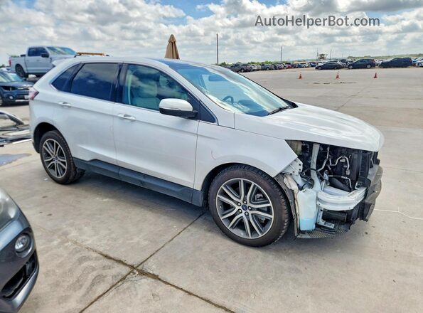 2FMPK4K96MBA08177 2021 FORD EDGE White Front right