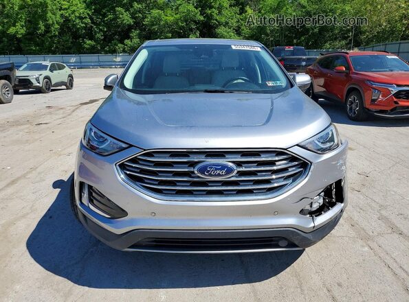 2FMPK4K96NBA34120 2022 FORD EDGE Silver Vista frontal