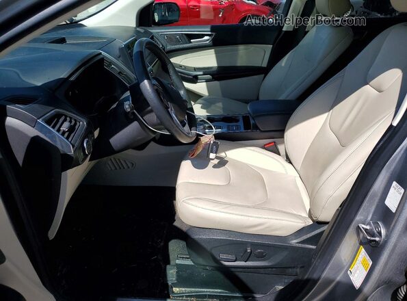 2FMPK4K96NBA34120 2022 FORD EDGE Silver Vista interior delantera