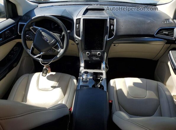 2FMPK4K96NBA34120 2022 FORD EDGE Silver Vista del salpicadero