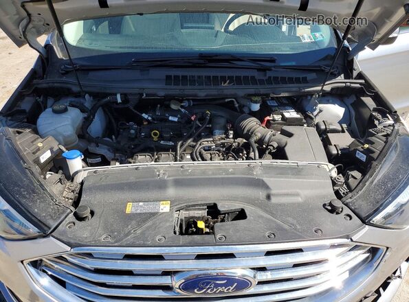 2FMPK4K96NBA34120 2022 FORD EDGE Silver Vista del compartimento del motor