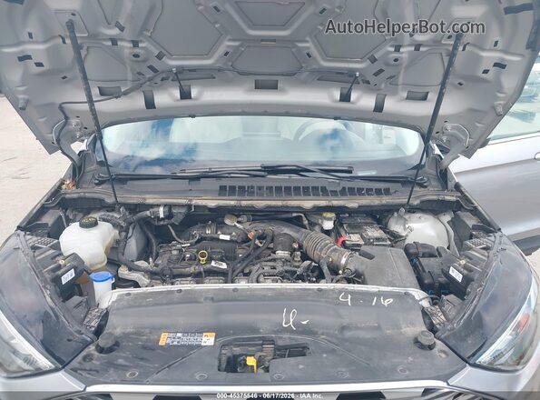 2FMPK4K96NBB07891 2022 FORD EDGE Silver Widok z tyłu