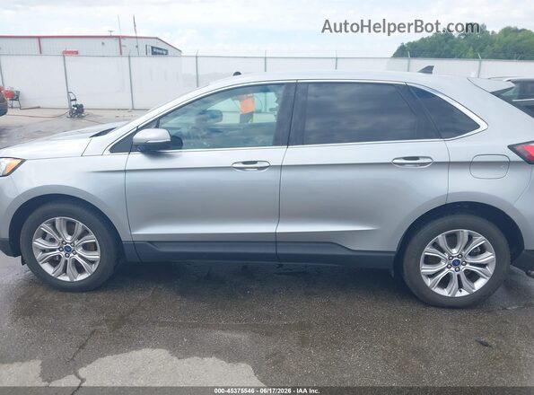 2FMPK4K96NBB07891 2022 FORD EDGE Silver Widok wnętrza 360 stopni