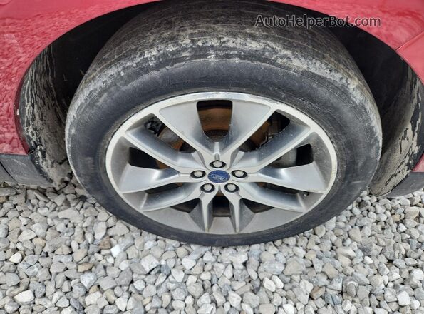 2FMPK4K97GBB18580 2016 FORD EDGE Red 