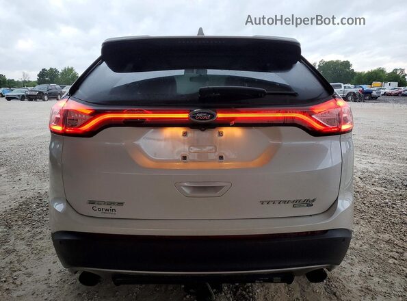 2FMPK4K97HBB19312 2017 FORD EDGE White Rear view