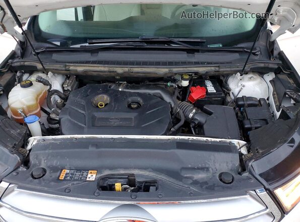 2FMPK4K97HBB19312 2017 FORD EDGE White Engine compartment view
