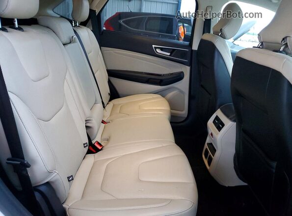 2FMPK4K97HBB19312 2017 FORD EDGE White Rear interior view