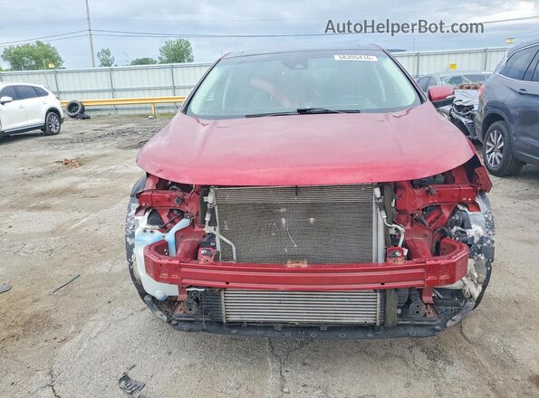 2FMPK4K97HBB87772 2017 FORD EDGE Red Vista frontal