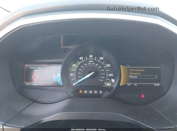 2FMPK4K97JBB95845 2018 FORD EDGE Серый Вид задних сидений