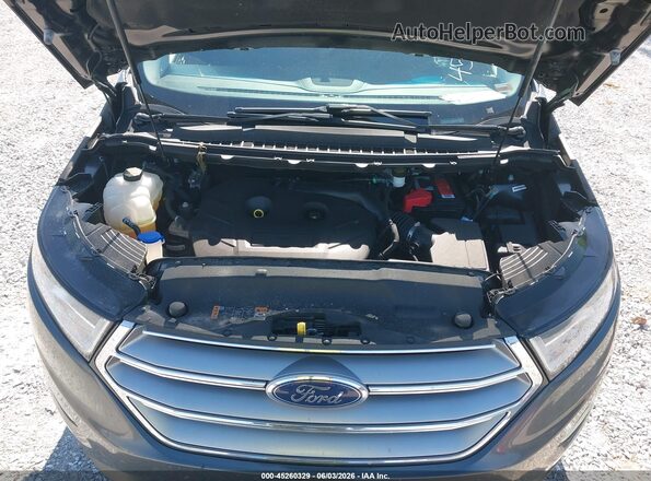 2FMPK4K97JBB95845 2018 FORD EDGE Серый Вид сзади