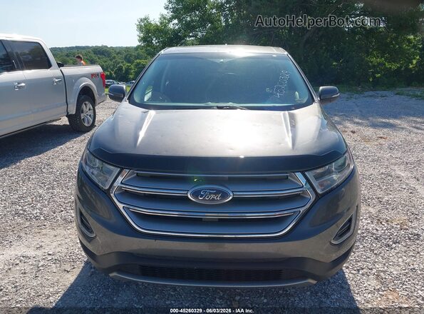 2FMPK4K97JBB95845 2018 FORD EDGE Серый Вид щитка приборов