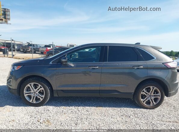 2FMPK4K97JBB95845 2018 FORD EDGE Серый Панорамный вид салона 360°