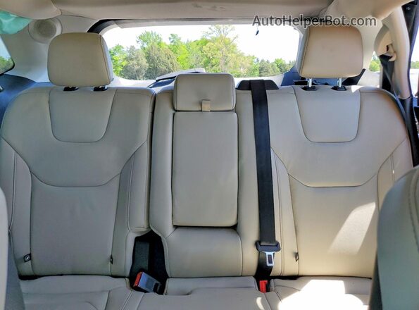 2FMPK4K97KBB35338 2019 FORD EDGE Burgundy Vista de los asientos traseros