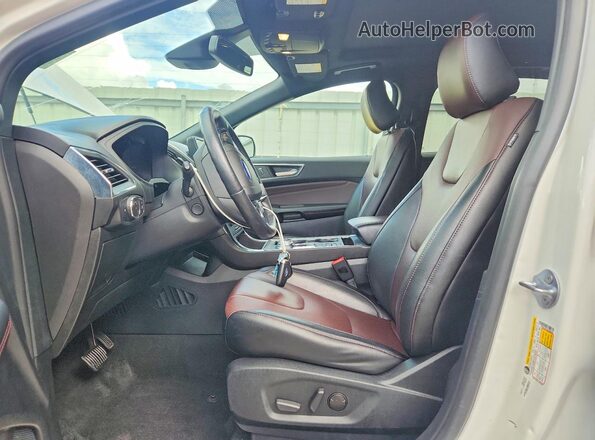 2FMPK4K97NBA08836 2022 FORD EDGE Белый Вид салона спереди