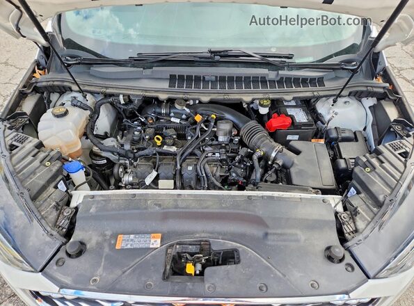 2FMPK4K97NBA08836 2022 FORD EDGE Белый Вид подкапотного пространства