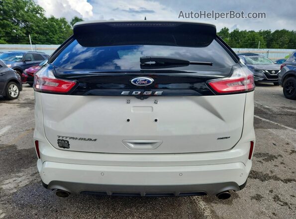 2FMPK4K97NBA08836 2022 FORD EDGE Белый Вид сзади