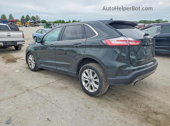 2FMPK4K97NBA52271 2022 FORD EDGE Зеленый Задняя левая четверть
