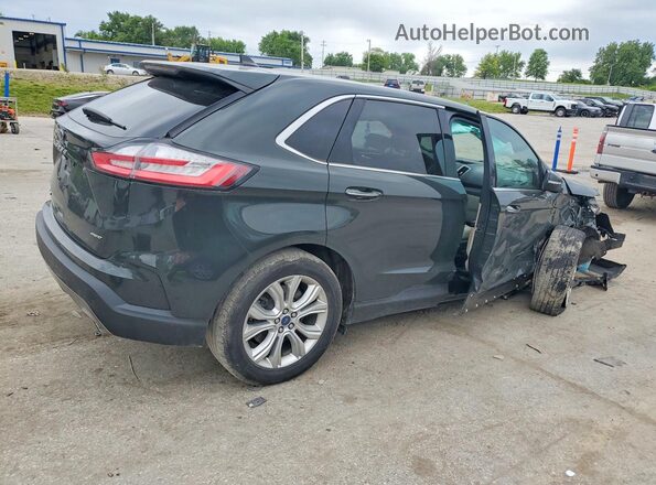 2FMPK4K97NBA52271 2022 FORD EDGE Зеленый Задняя правая четверть