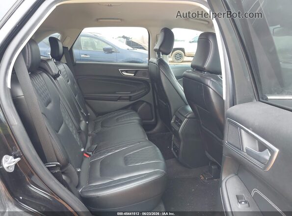 2FMPK4K97PBA58946 2023 FORD EDGE Black VIN sticker view