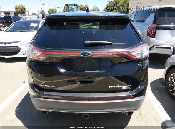 2FMPK4K98GBB16093 2016 FORD EDGE Black 