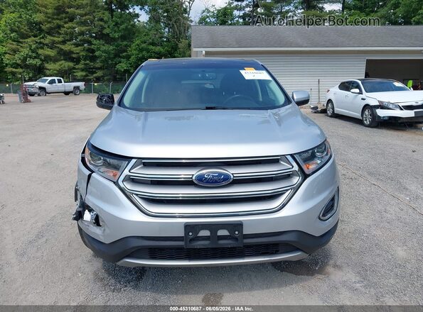 2FMPK4K98HBC08354 2017 FORD EDGE Silver 