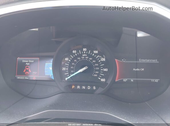 2FMPK4K98HBC08354 2017 FORD EDGE Silver 