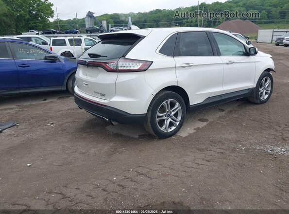 2FMPK4K98HBC13179 2017 FORD EDGE White Задня права чверть