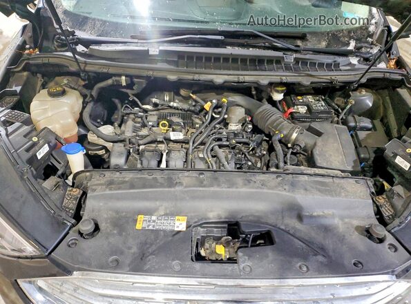 2FMPK4K98KBC24609 2019 FORD EDGE Black Вид підкапотного простору
