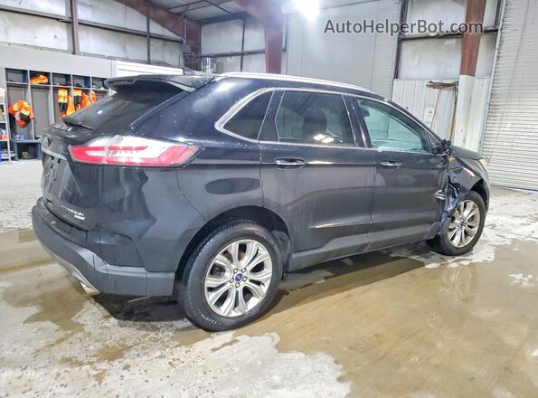 2FMPK4K98KBC24609 2019 FORD EDGE Black Задня права чверть