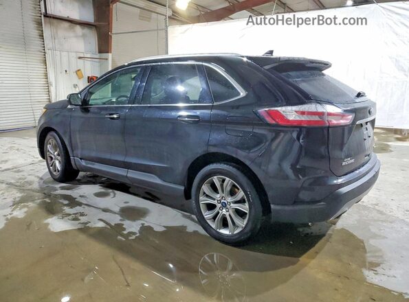 2FMPK4K98KBC24609 2019 FORD EDGE Black Задня ліва чверть