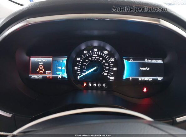 2FMPK4K98MBA04454 2021 FORD EDGE Black Vista de los asientos traseros