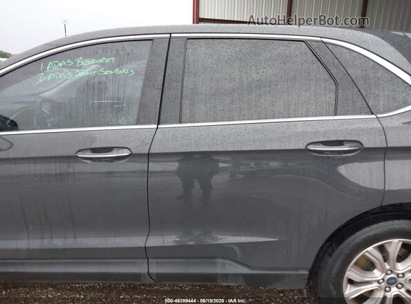 2FMPK4K98MBA04454 2021 FORD EDGE Black Vista interior de 360 grados