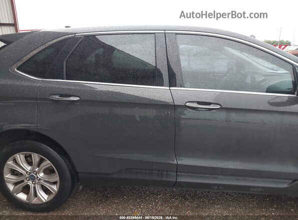 2FMPK4K98MBA04454 2021 FORD EDGE Black Vista interior trasera
