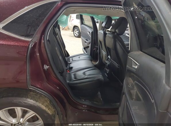 2FMPK4K98MBA39138 2021 FORD EDGE Burgundy VIN sticker view